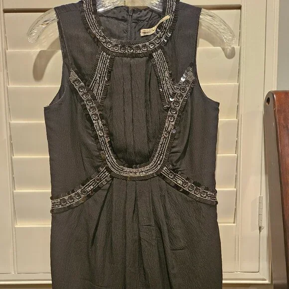 leon max silk dress Leon Max Blue Silk Strappy Split Skirt Evening Gown